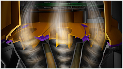 Radial Cyclone™ technologie